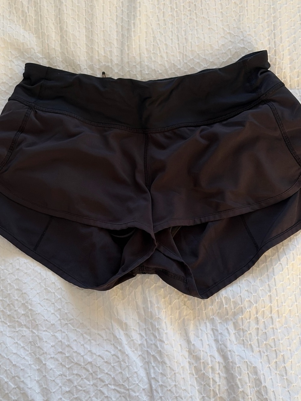lululemon athletica Black Layered Athletic Shorts